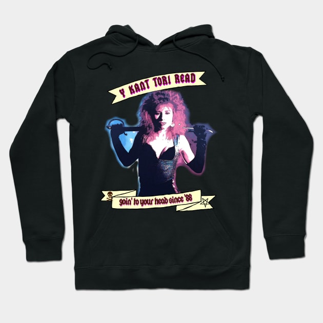 Y Kant Tori Read Hoodie by RabbitWithFangs